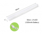 Juhtmeta LED-valgusti liikumisanduriga (k&uuml;lmvalge), 30 cm, 21LED