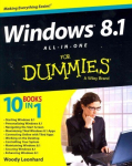 Operatsioonis&uuml;steem Windows 8.1 k&otilde;ik-&uuml;hes Dummies seeria jaoks &ndash; Woody Leonhard
