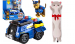Politseiauto Spin Master Paw Patrol ja pl&uuml;&uuml;sist padi Cat, 50 cm