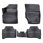 Auto kummimatid mustad 3D RIZLINE VW TOUAREG (2002-2010)