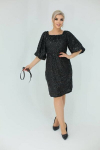 Litritega kleit naistele N.Fashion 90, must