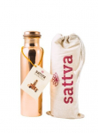 Klassikaline vasest joogipudel Sattva Ayurveda Plain, 650ml