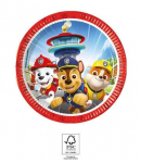 &Uuml;hekordsed papptaldrikud Paw Patrol Rescue Heroes, 8 tk