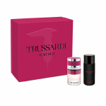 Kosmeetikakomplekt Trussardi Ruby Red EDP naistele: parf&uuml;&uuml;mvesi 60 ml + kehakreem 125 ml