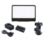 Falcon Eyes LED lambi komplekt + aku DV-80SL-K2