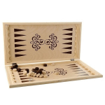 Backgammon K&auml;sit&ouml;&ouml; Klassika Max 60x60cm