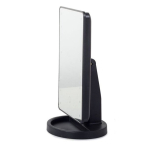 LED valgusega meigipeegel 360&deg; / 22x16 cm