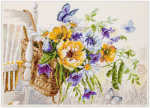 Tikkimiskomplekt Magic Needle "Summer Basket" 210-502