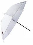Falcon Eyes vihmavari UR-32T 80cm, valge/l&auml;bipaistev