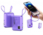 Kahe laadimisega minitoitepank kuni 66 W, 10000 mAh Livman KJ-540 (power bank)