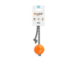 Interaktiivne koeram&auml;nguasi Doggy Liker Cord, 9 cm, oranž