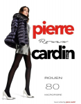 Naiste sukkp&uuml;ksid Pierre Cardin, must, 80 DEN
