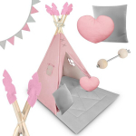 Teepee telk lastele NK-406 Nukido, roosa