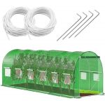 Aia kasvuhoone Springos GT0005 18 m2 ( 6x3x2 m)