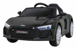 &Uuml;hekohaline laste elektriauto Audi R8, must