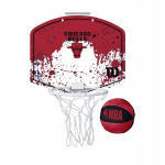 Minikorvpallilaud palliga Wilson NBA Team Chicago Bulls, 30x25 cm