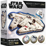 Puidust pusle Trefl Star Wars Millennium Falcon, 160-osaline