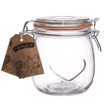 klaaspurk kaanega, 0,5l