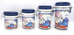 Purkide komplekt kaanega, 4 tk