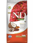 Farmina N&D Quinoa Cat Skin&Coat kuivtoit kassidele heeringaga, 5 kg