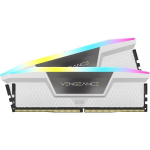 CORSAIR Vengeance RGB DDR5 - 32GB 2x16GB DIMM - 5200MHz - Dimateeritud, 40-40-40-77, XMP 3.0, Valge soojusjaotur, RGB LED, 1.25V