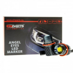 LED markeri inglikarva jaoks, BMW, 6000K, 9-16V, 2x80W