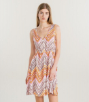 Only naiste kleit 15323197*02, valge/kollane