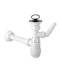 Lisa&uuml;hendusega valamu sifoon 11/4"x40mm, D-70mm, 11/4