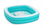 Pühkpuhutav bassein - JANSHOP - Sippin' Suvi - 218 x 218 x 48 cm - Ujuv m&auml;ngukonsool - Vin&uuml;&uuml;l