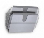 Prospektiriiul Durable Flexiplus 9014 A4 2-osa seinale, horisontaalne, l&auml;bipaistev/5