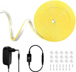 Segrass Y5m neoon LED riba, kollane 5 m