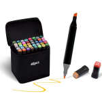 InspiraPens kahepoolsed markerid, 40 tk