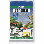 Liiv akvaariumile JBL Sansibar White, valge, 10 kg