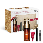 Komplekt Clarins naistele: n&auml;oseerum, 50 ml + silmakreem, 7 ml + silmapliiats, 39 g + kosmeetikakott