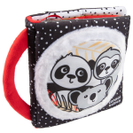 CANPOL BABIESBOO Suur manipuleeritav sensuaalne pehme raamat PANDA