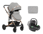 Universaalne jalutusk&auml;ru KikkaBoo Amaia 3in1, Light Grey