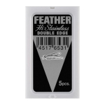 Raseerija terad Feather Hi Stainless, 5 tk