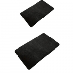 Paks Vannitoa Must Vaip 50x80 1tk