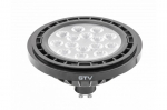 Pirn LED, GU10, 12,5W, 1100Lm, 3000K, 220-240V, 40&deg;, must