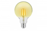 Pirn LED, G95, E27, 4W, 300Lm, 3000K, Filament Vintage, 220-240V, 360&deg;
