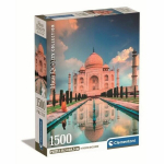 Clementoni - 1500p Taj Mahal - 59.2 x 84.3 cm - With poster