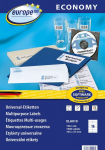 Kleebitavad etiketid Avery Europe A4, 105x37 mm