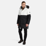 Huppa Meeste sulemantel SIGMUND, black/ white