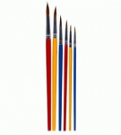 Pintslid Grand Watercolor 252B, 6 tk