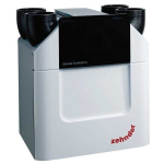 Plaat entalpia rekuperaator Zehnder Comfoair Q 450 ERV TR