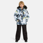 Huppa Poiste talvekomplekt DANTE 2, black pattern/ black