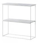 Riiul ADRK Furniture Toni, valge