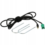Adapteriga kaabel ME Premium, 1 tk, Mini Jack Aux Adapteris Su Kabeliu, Renault Clio Espace Kangoo Laguna Megane Twingo Trafic, ME Premium