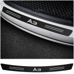 Tagumine Kaitseraua Kleebis, ME Premium, Audi A3, Carbon Black, Galinio Bamperio Lipdukas, ME Premium, Audi A3, Carbon Black