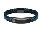 Hugo Boss nahast k&auml;ev&otilde;ru Lander 1580179M sHB0029, Tumesinine